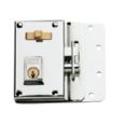 CERRADURA AZBE SOBR NIQEL 10/70 IZD