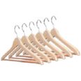 JUEGO PERCHAS MADERA RECTAS 6 UNIDADES